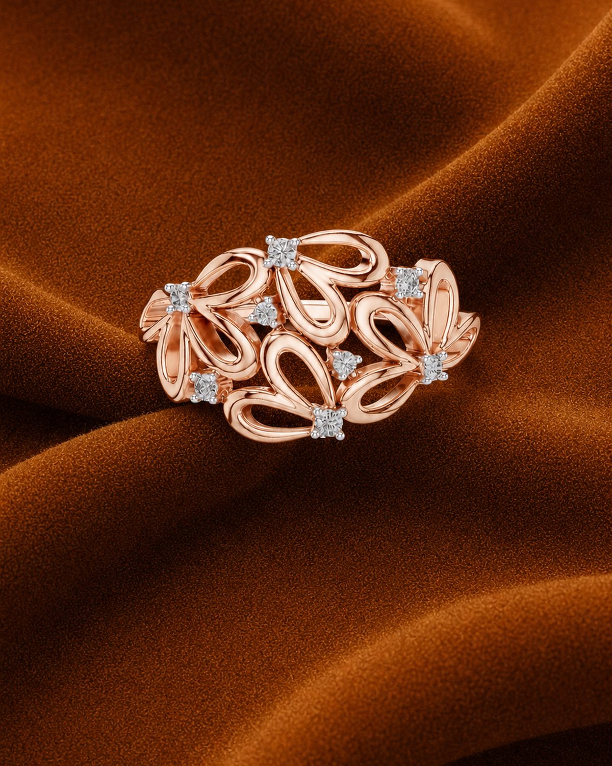 Petal Bouquet Ring by MONICONIC