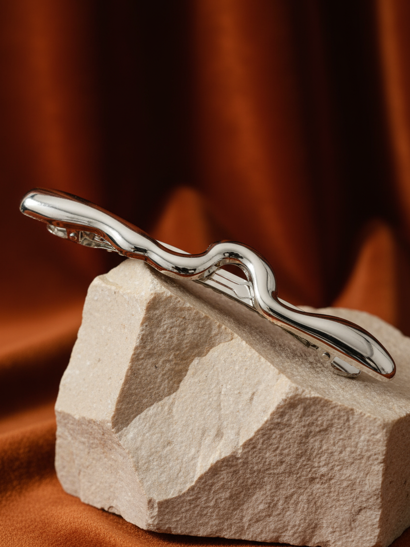 RIPPLE LINE BARRETTE