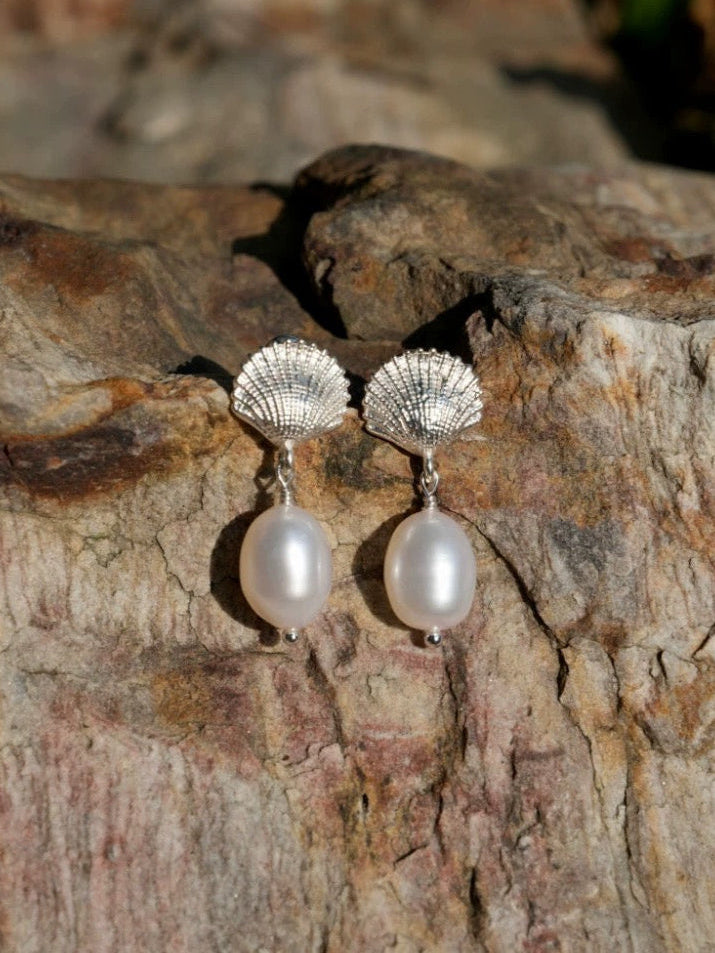 Seafoam Shell Drops