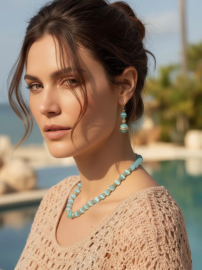 Celeste Cat-Eye Earrings
