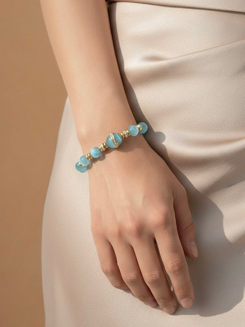 Celeste Cat-Eye Bracelet