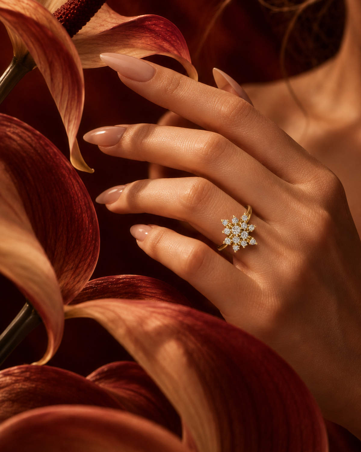 Starburst Cluster Ring by MONICONIC