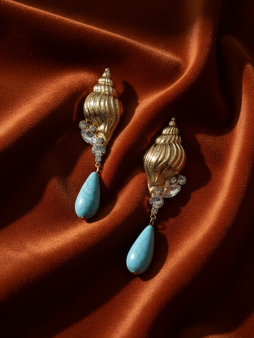 Siren Shell Dangles