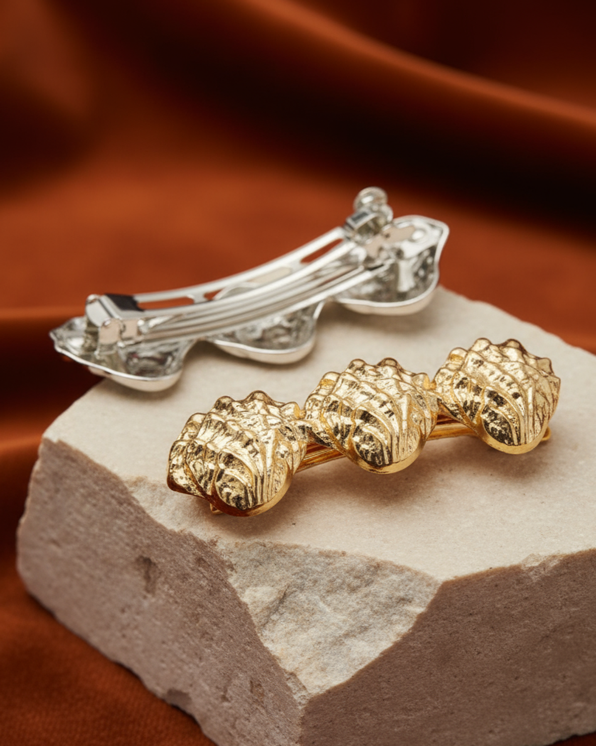 Tidal Shell Barrette