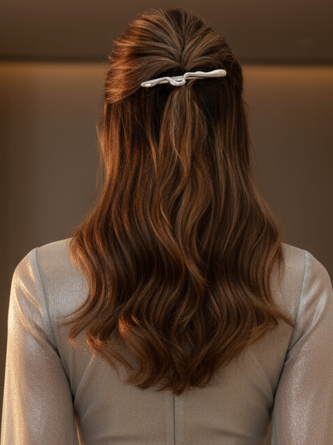 RIPPLE LINE BARRETTE