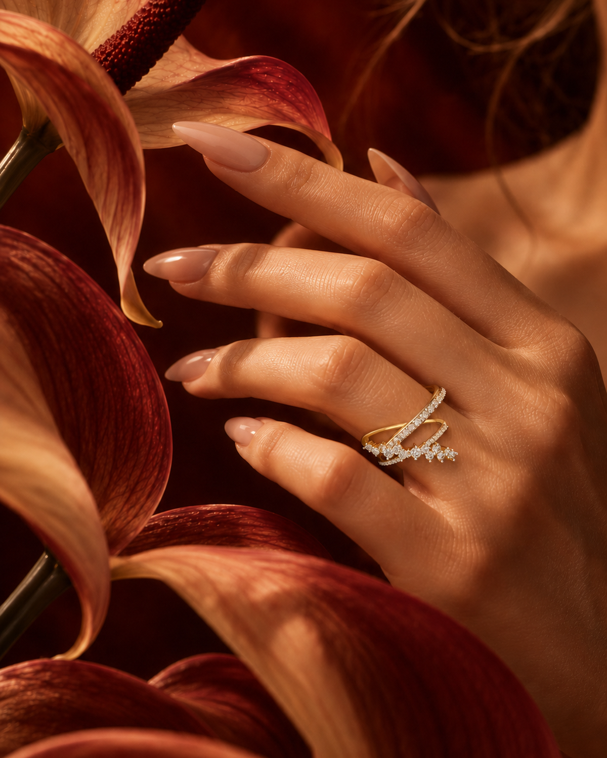 Graduated Crossover Ring by MONICONIC