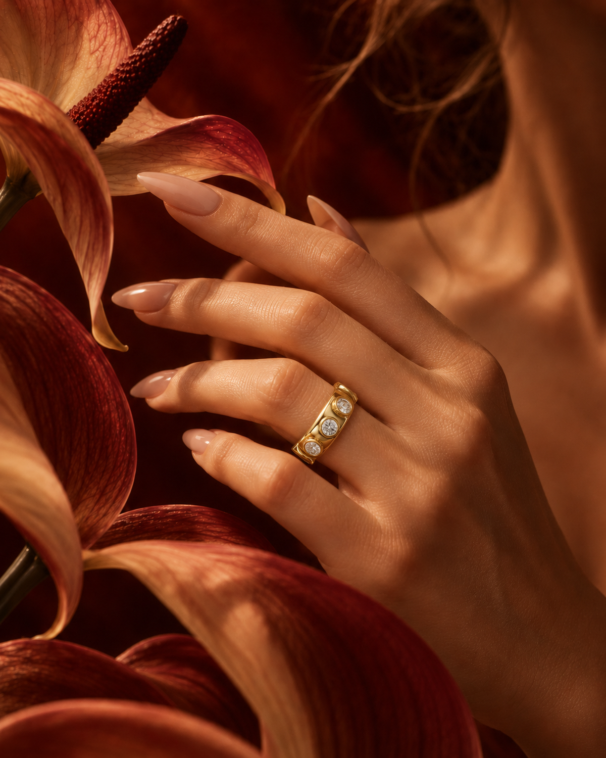 Mixed-Shape Bezel Band by MONICONIC