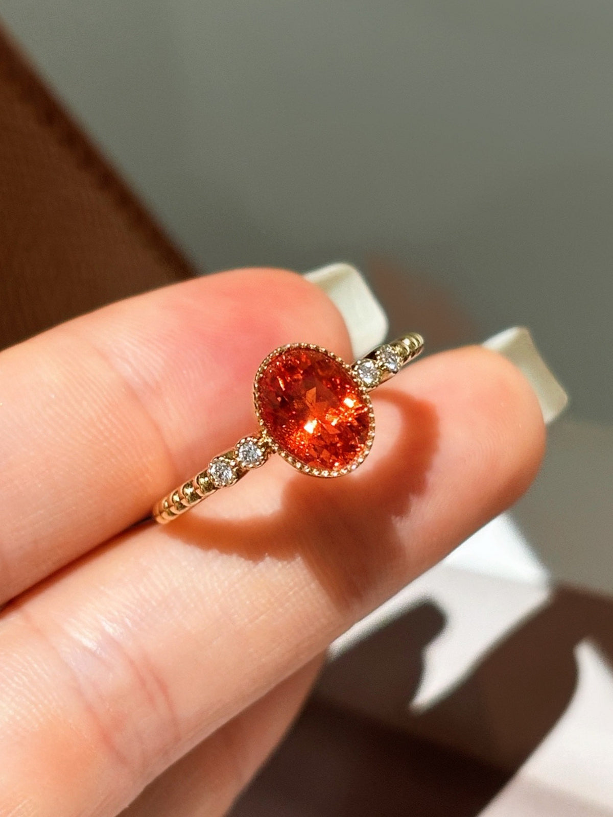 Aurelia Oval Ring by MONICONIC