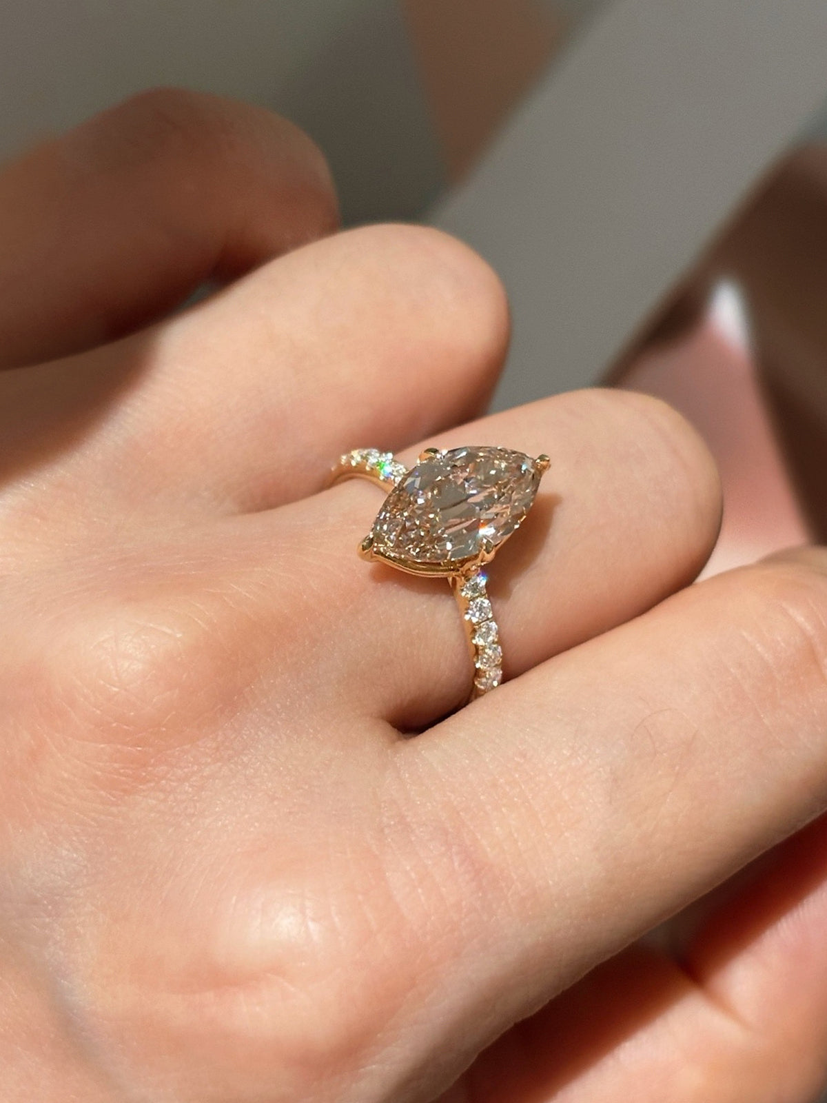 Marquise Muse Ring by MONICONIC