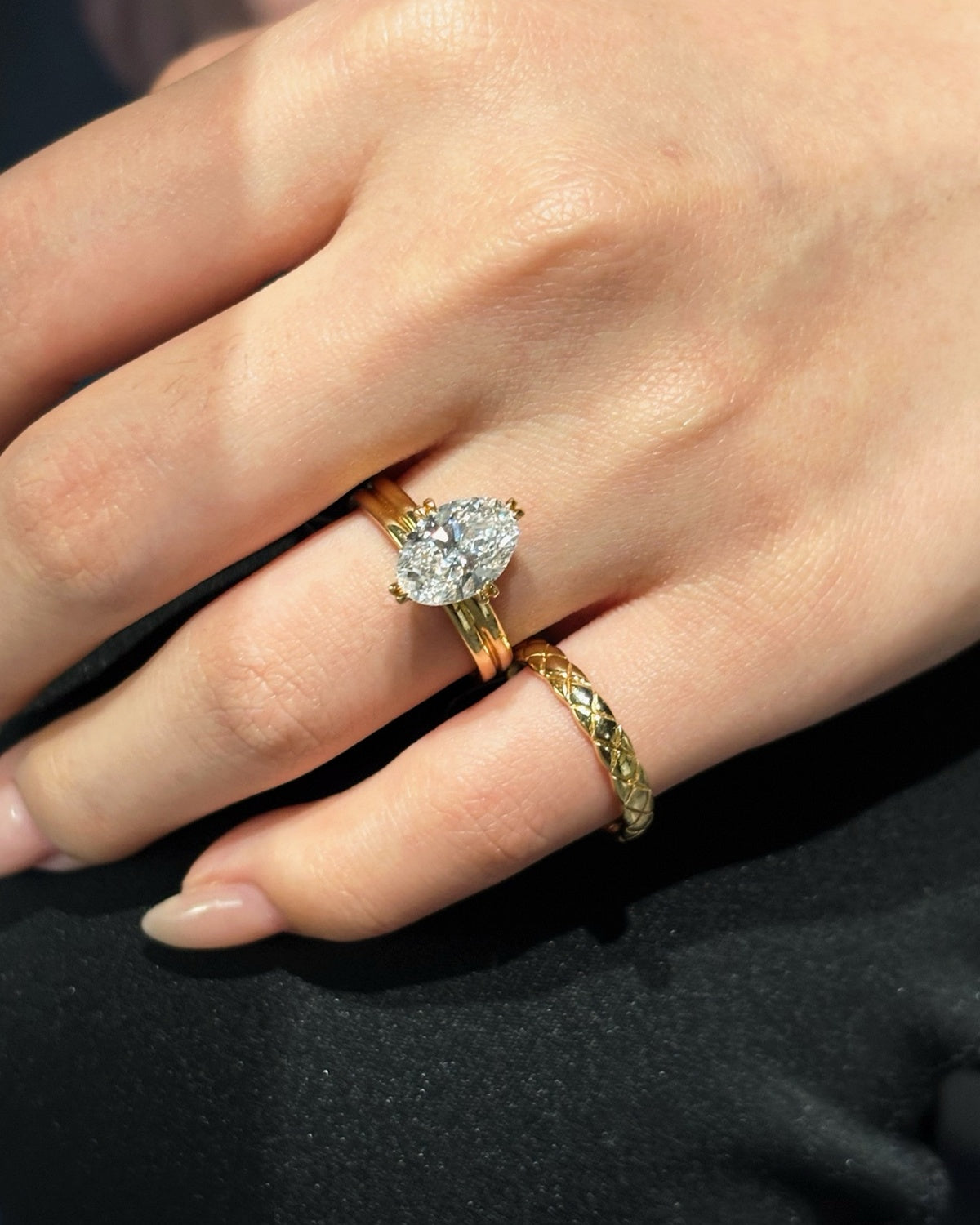 Aster Oval Ring by MONICONIC