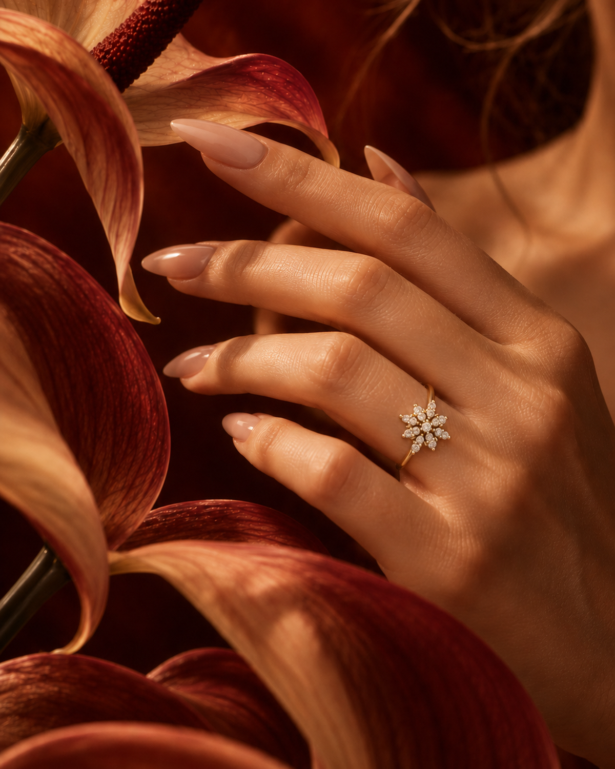 Starburst Cluster Ring by MONICONIC
