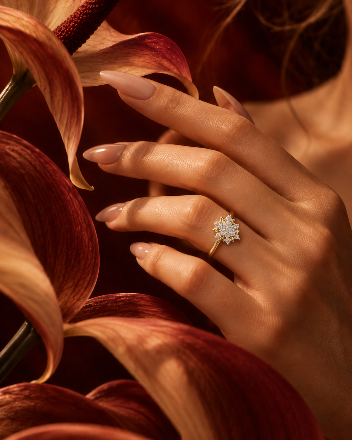 Starburst Cluster Ring by MONICONIC