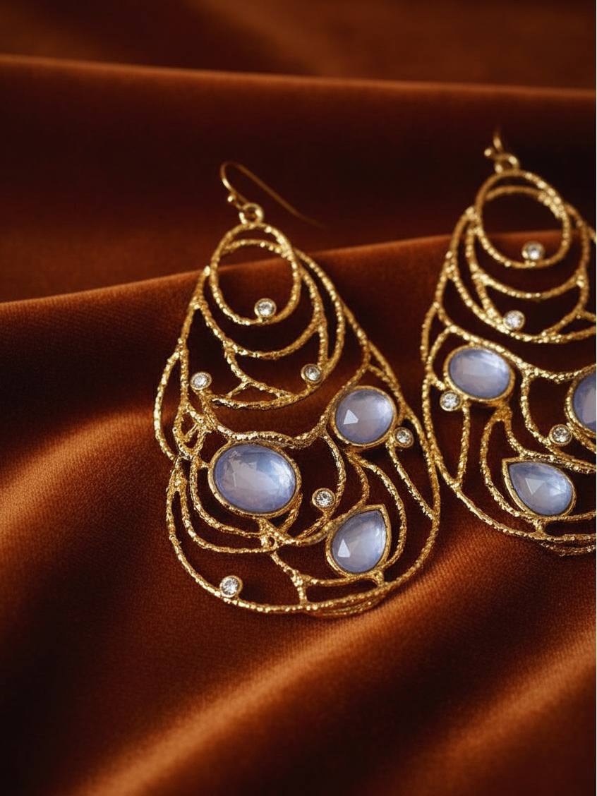 Lustre Filigree Drops