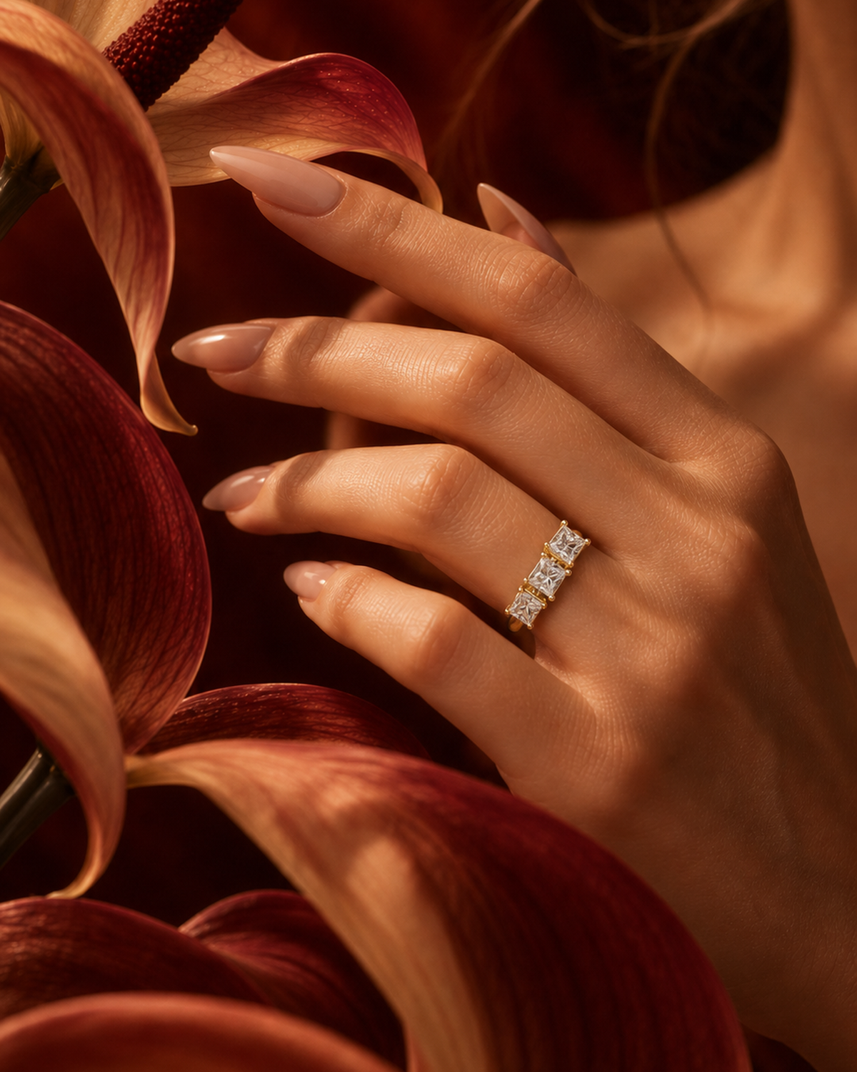 Princess Trilogy Ring by MONICONIC