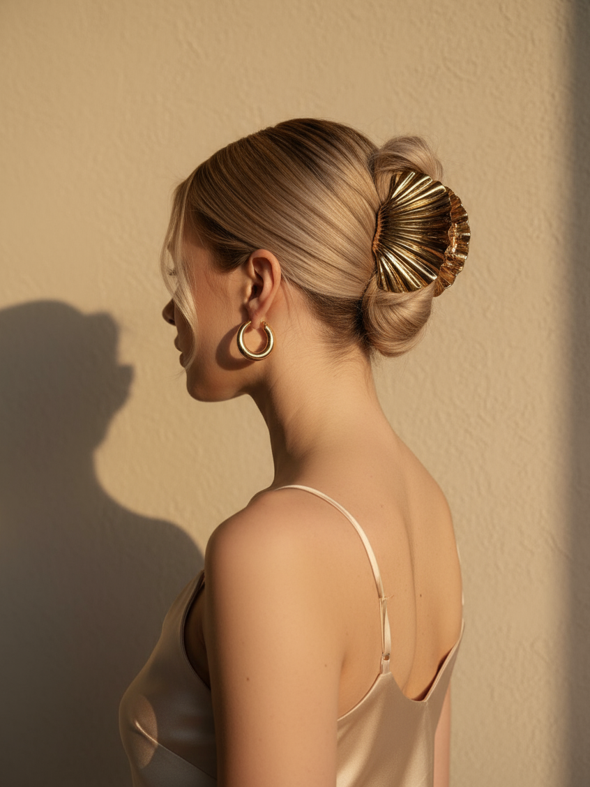 Celeste Shell Clip