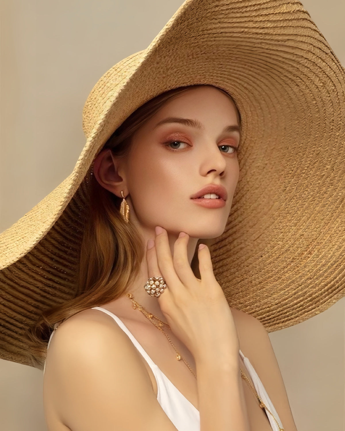 GOLDEN HOUR HALO DRIFT RING