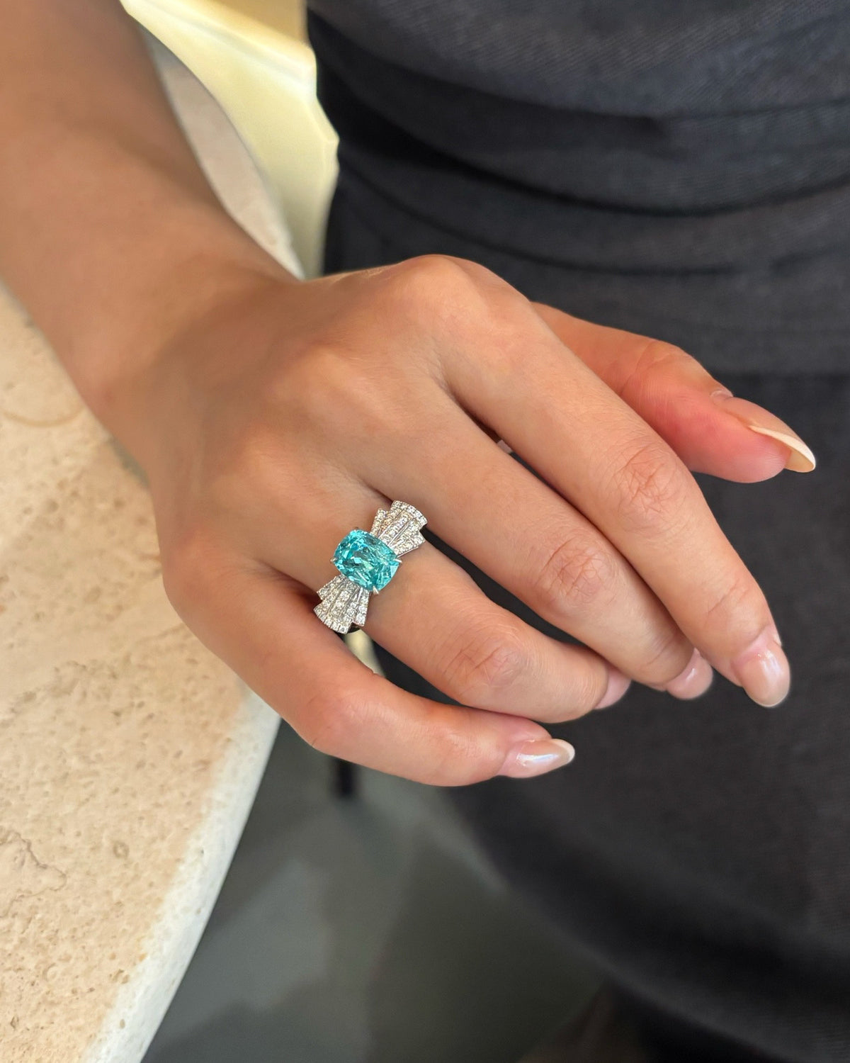 Aurora Fan Ring by MONICONIC