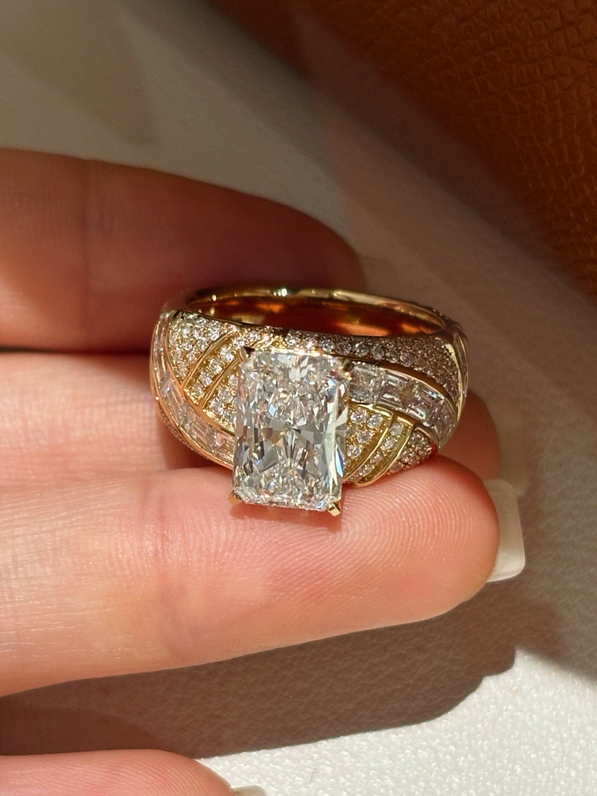 Radiant Mosaic Ring by MONICONIC