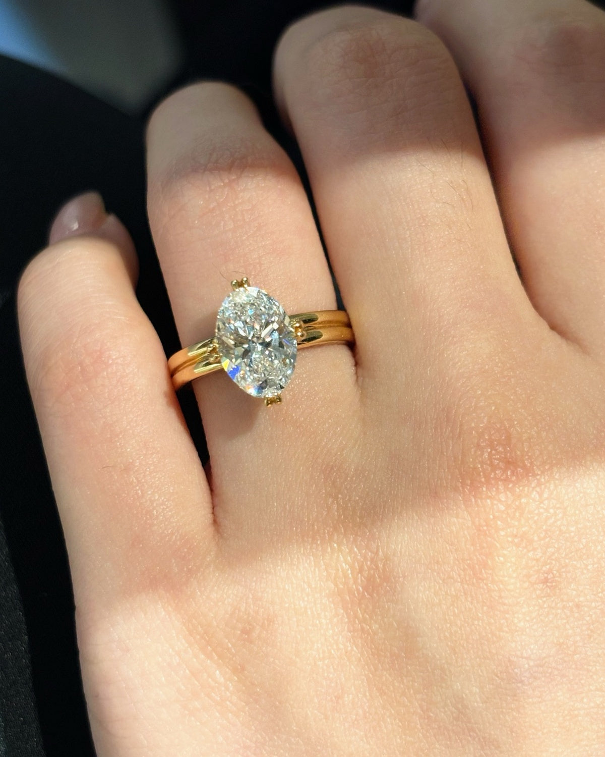 Aster Oval Ring by MONICONIC
