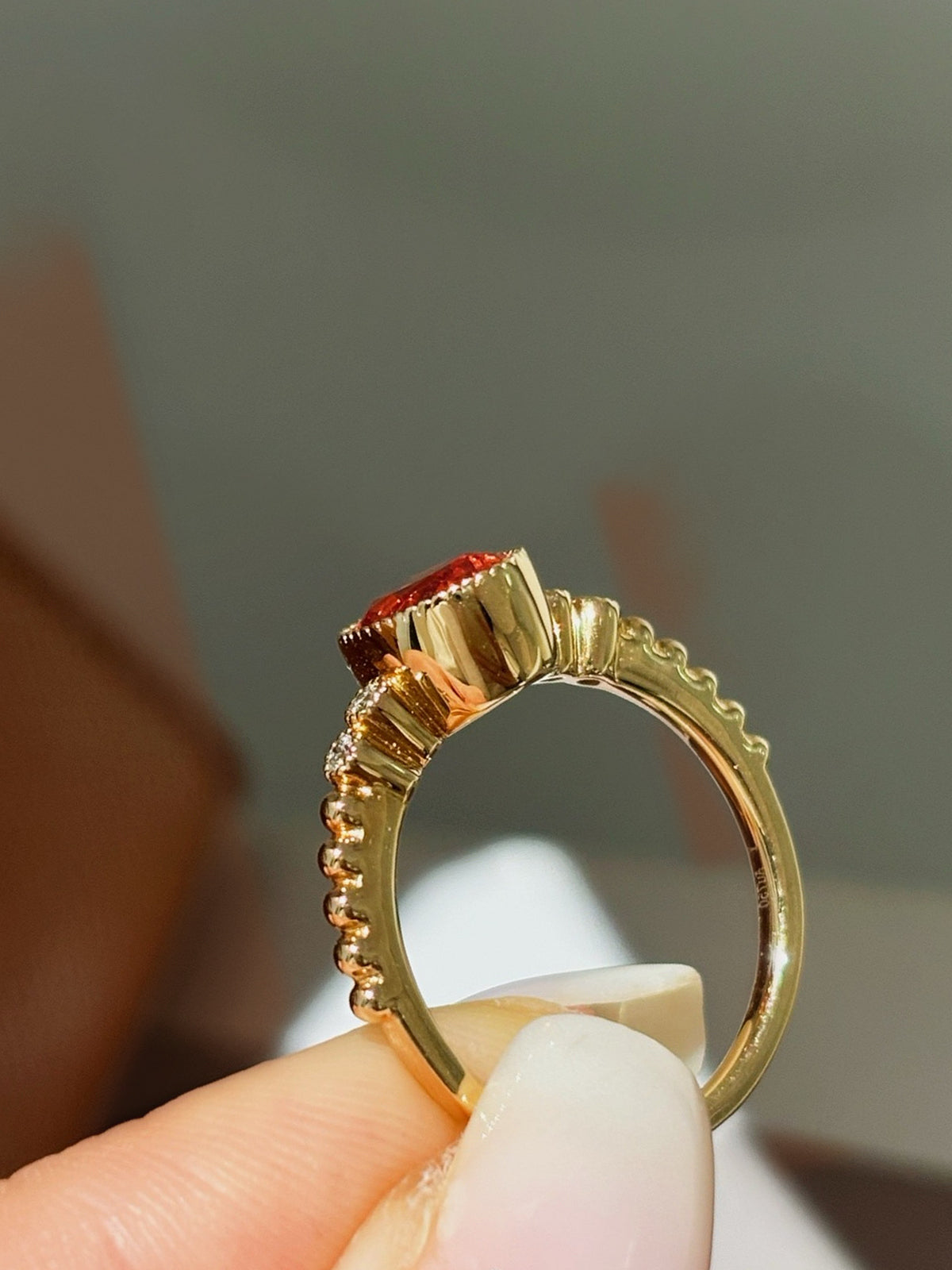 Aurelia Oval Ring by MONICONIC