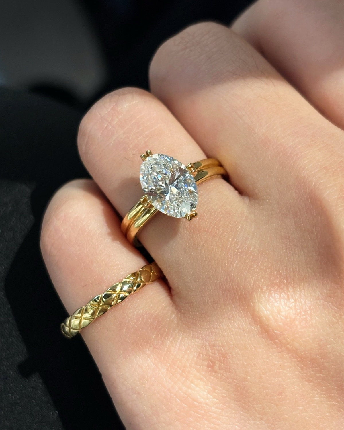 Aster Oval Ring by MONICONIC