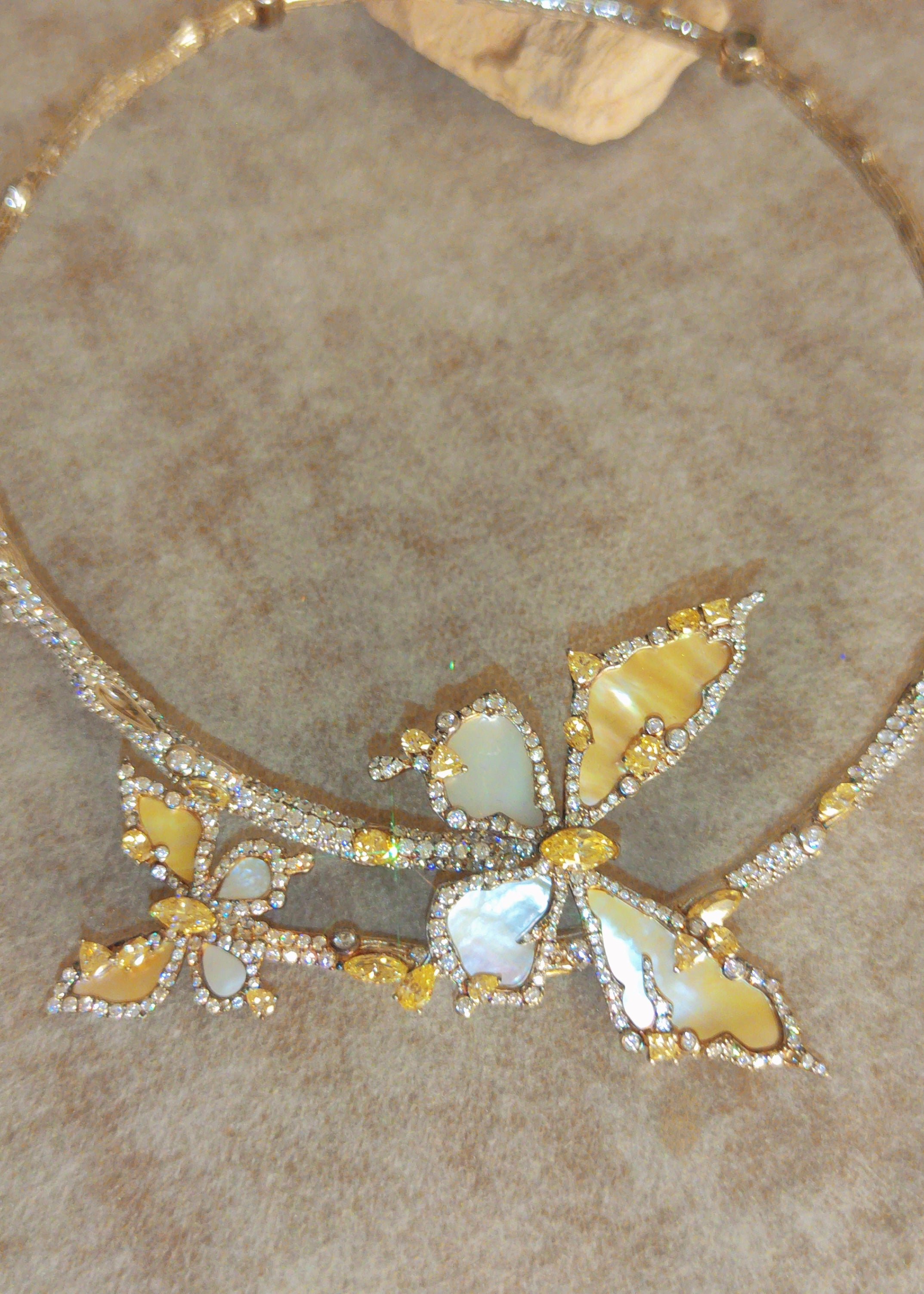 Butterfly Bloom Collar Choker