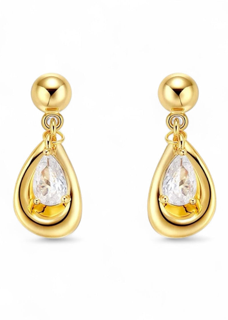 Solis Teardrop Studs