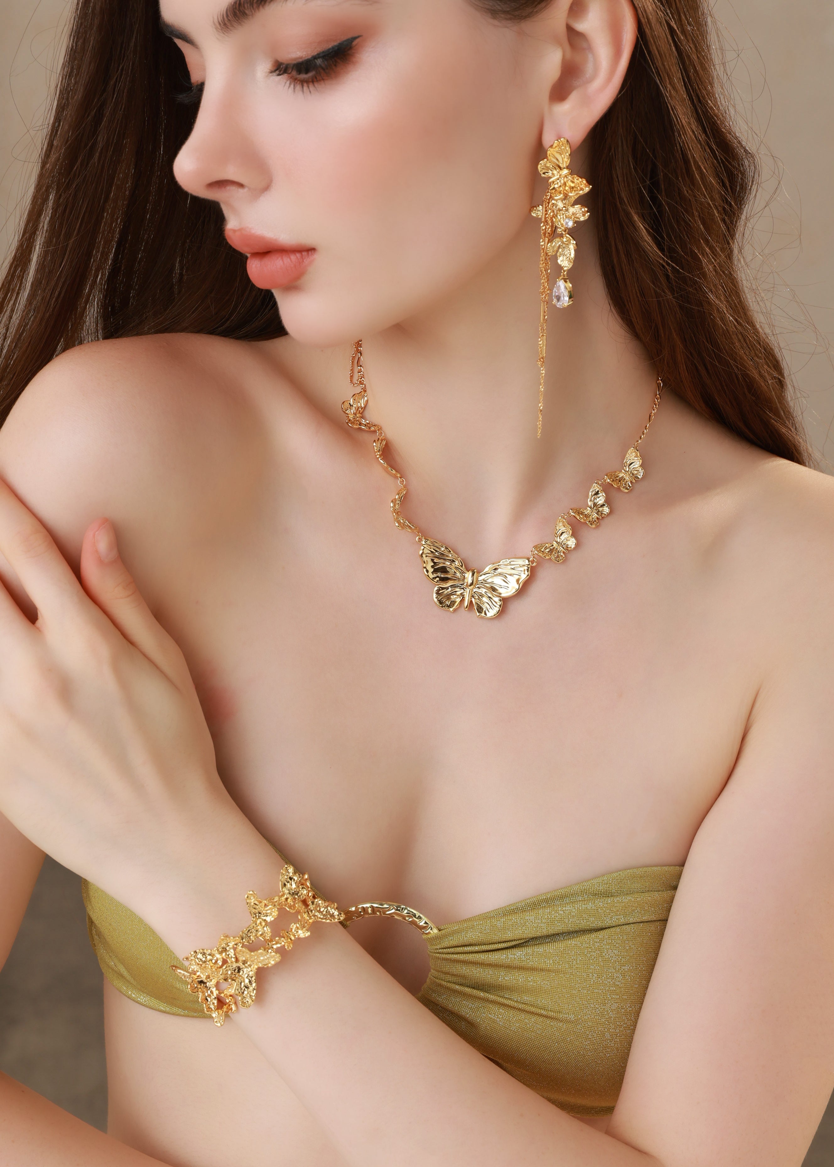 Butterfly Dusk Vine Cuff