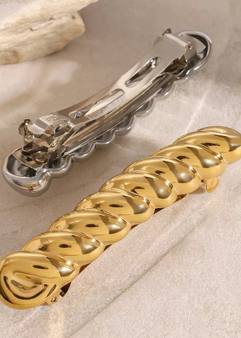 Ripple Curve Barrette