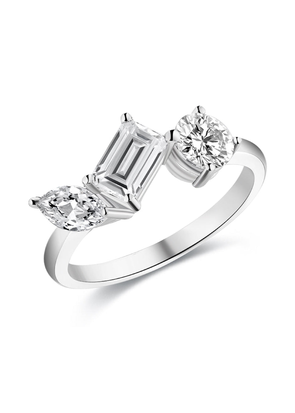 Prism Cluster Ring