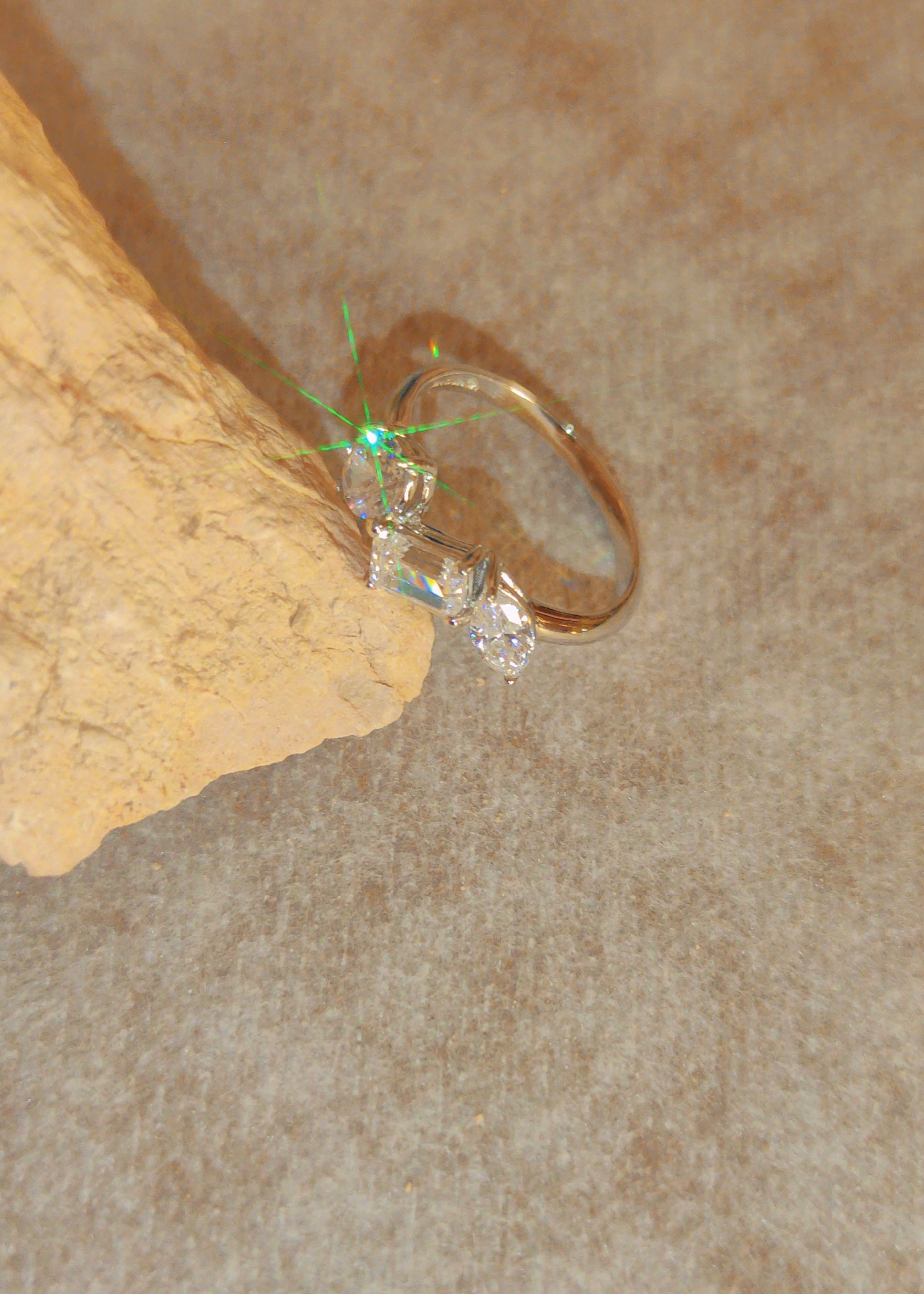 Prism Cluster Ring