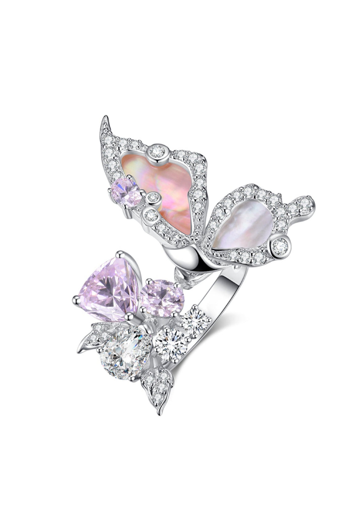 Butterfly Bloom Daisy Ring