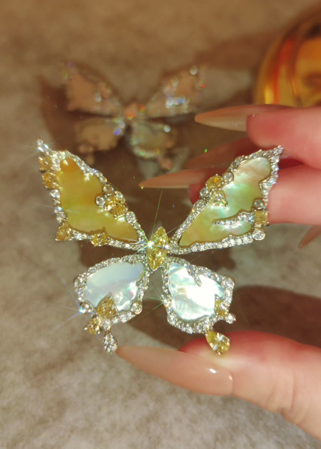 Butterfly Bloom Brooch