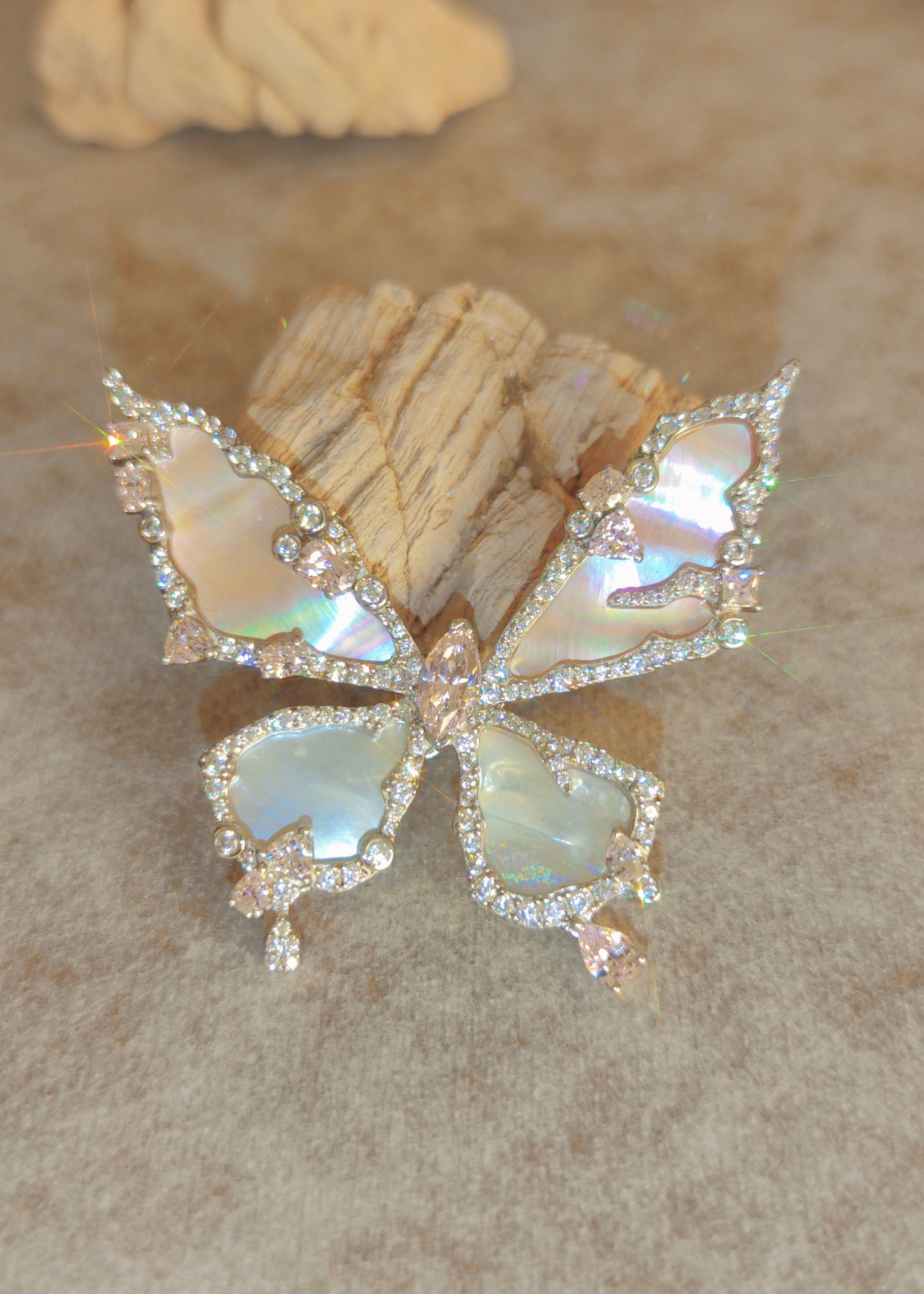 Butterfly Bloom Brooch