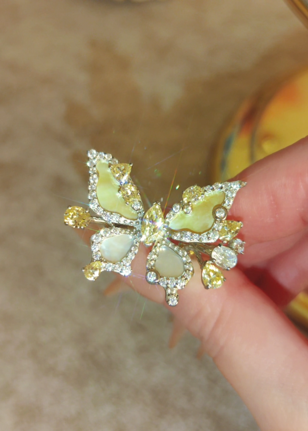 Butterfly Bloom Lily Ring