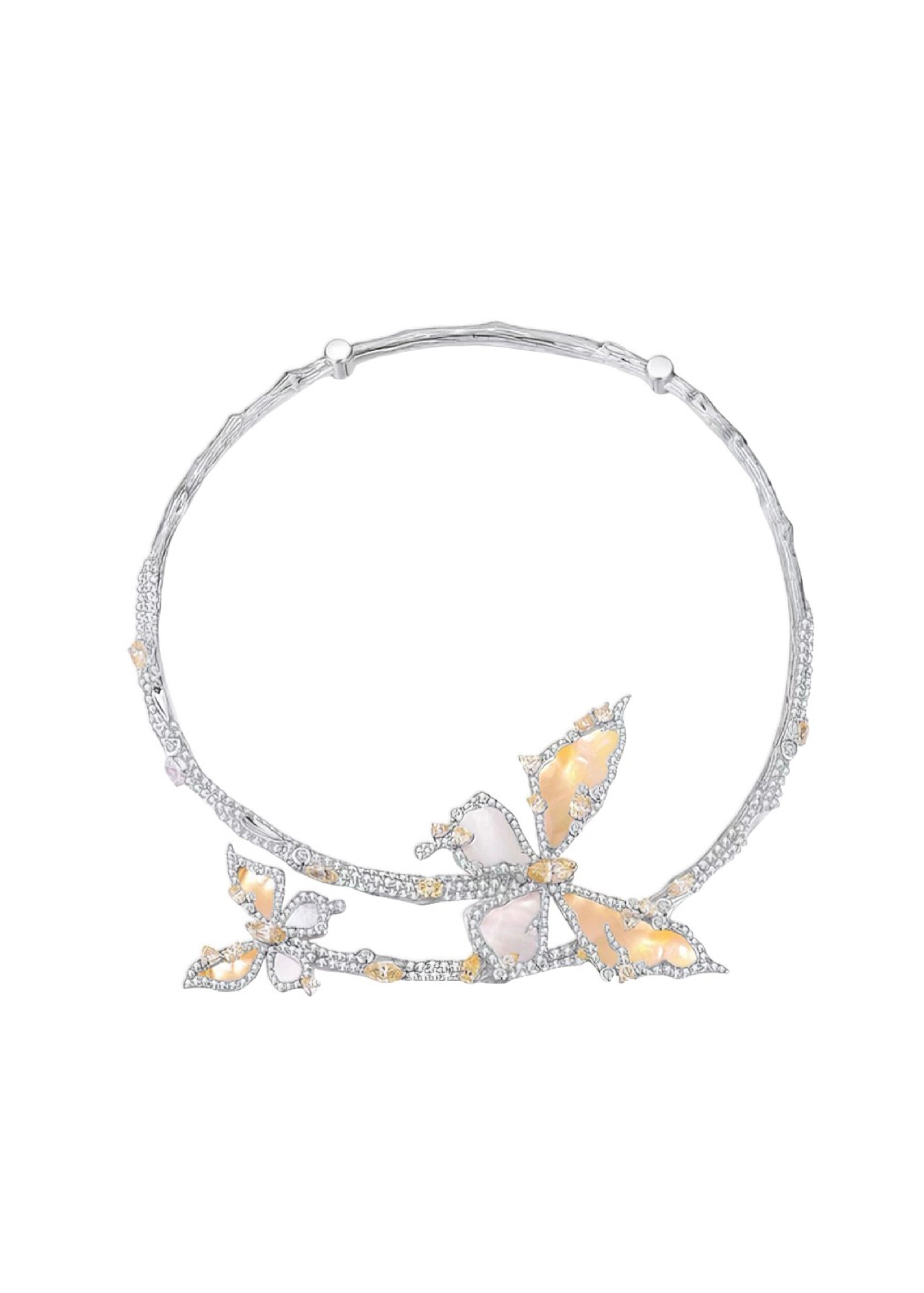 Butterfly Bloom Collar Choker