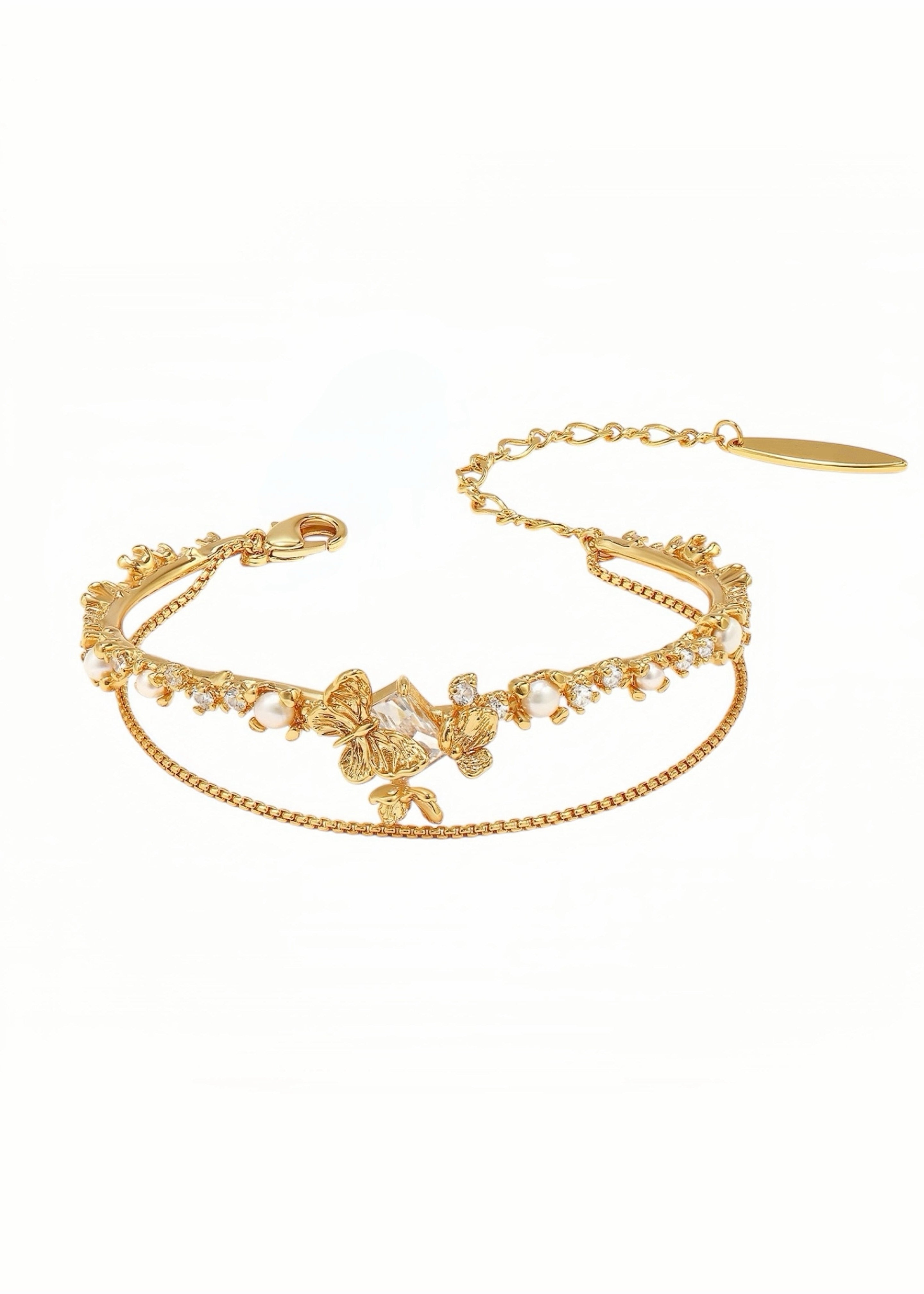 Butterfly Dusk Chain Cuff