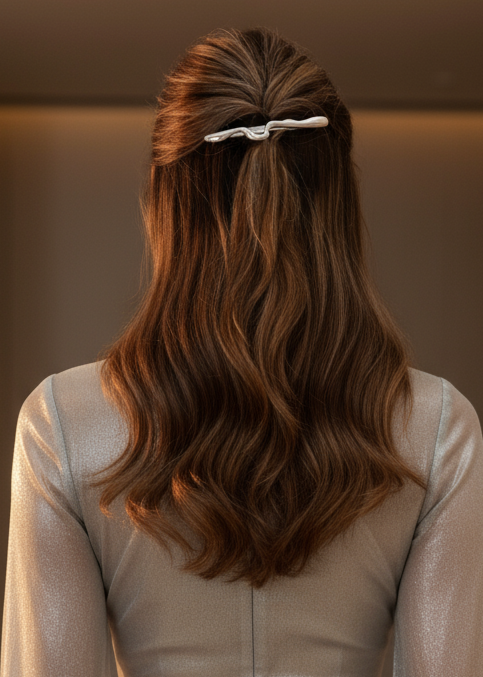 RIPPLE LINE BARRETTE