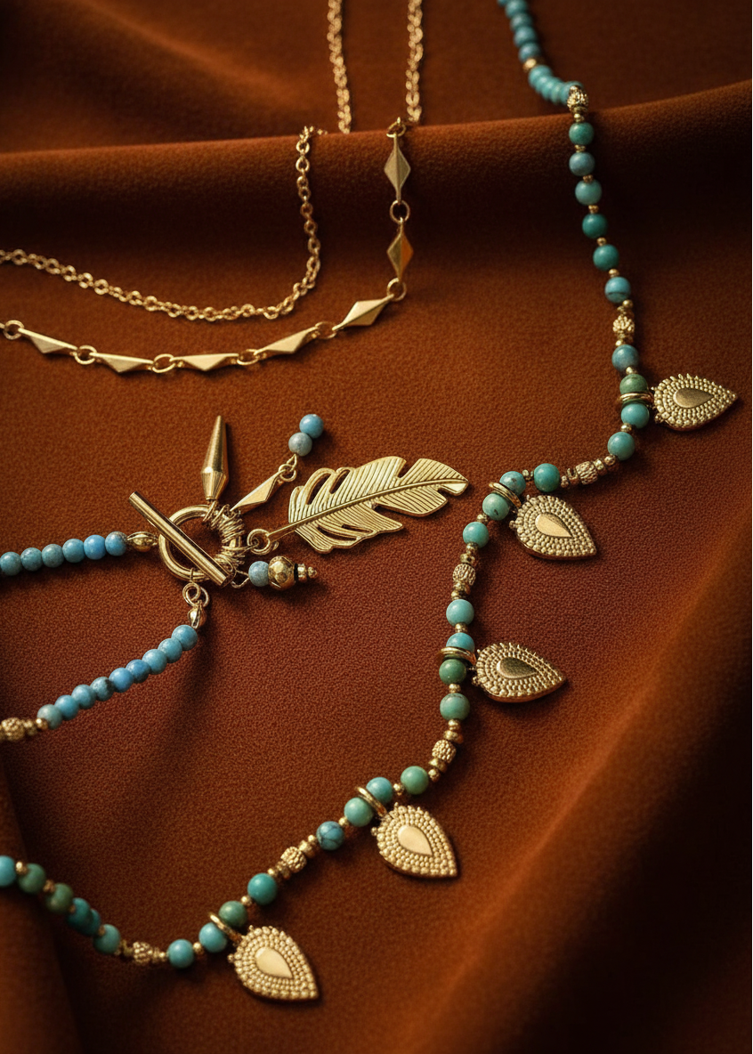 Turquoise Statement Layers