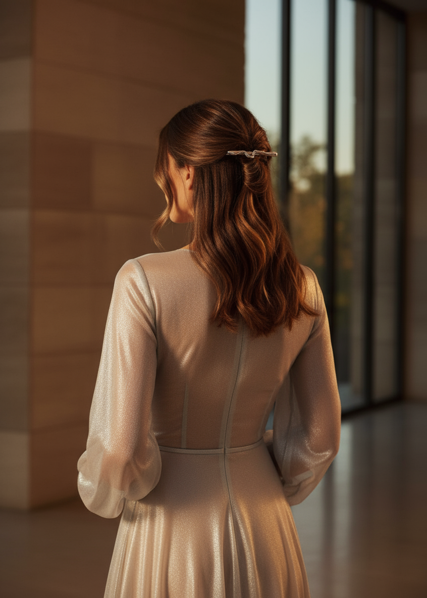 RIPPLE LINE BARRETTE