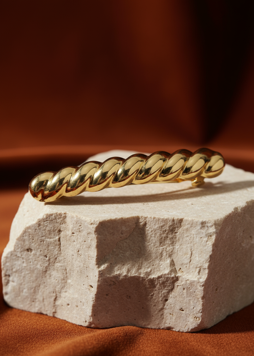 Ripple Curve Barrette