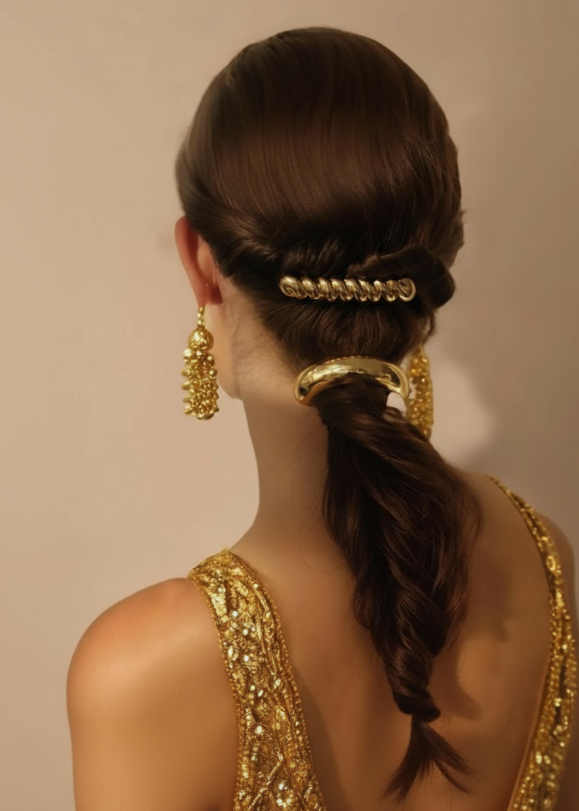 Ripple Curve Barrette