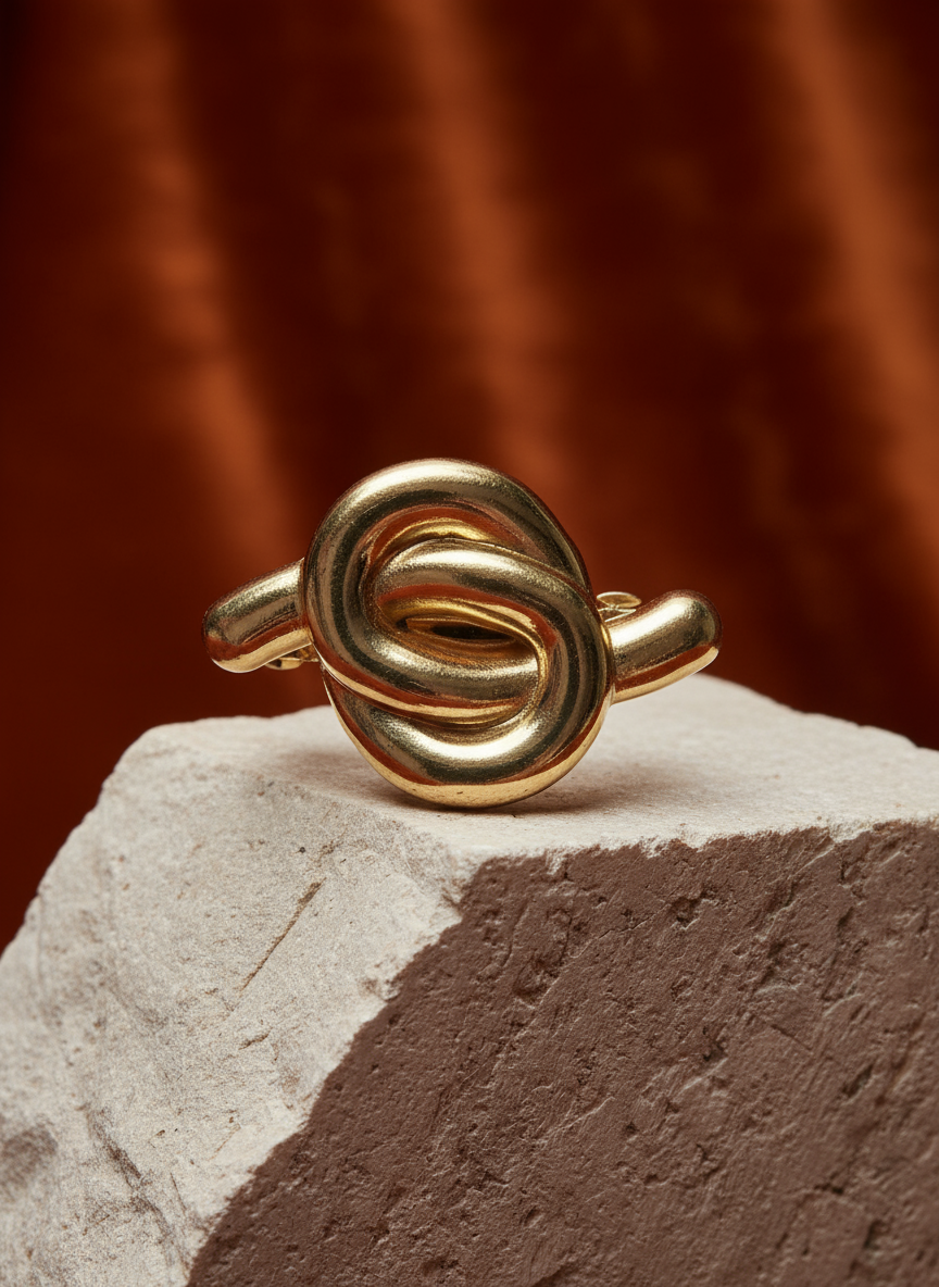 Knotted Dome Barrette