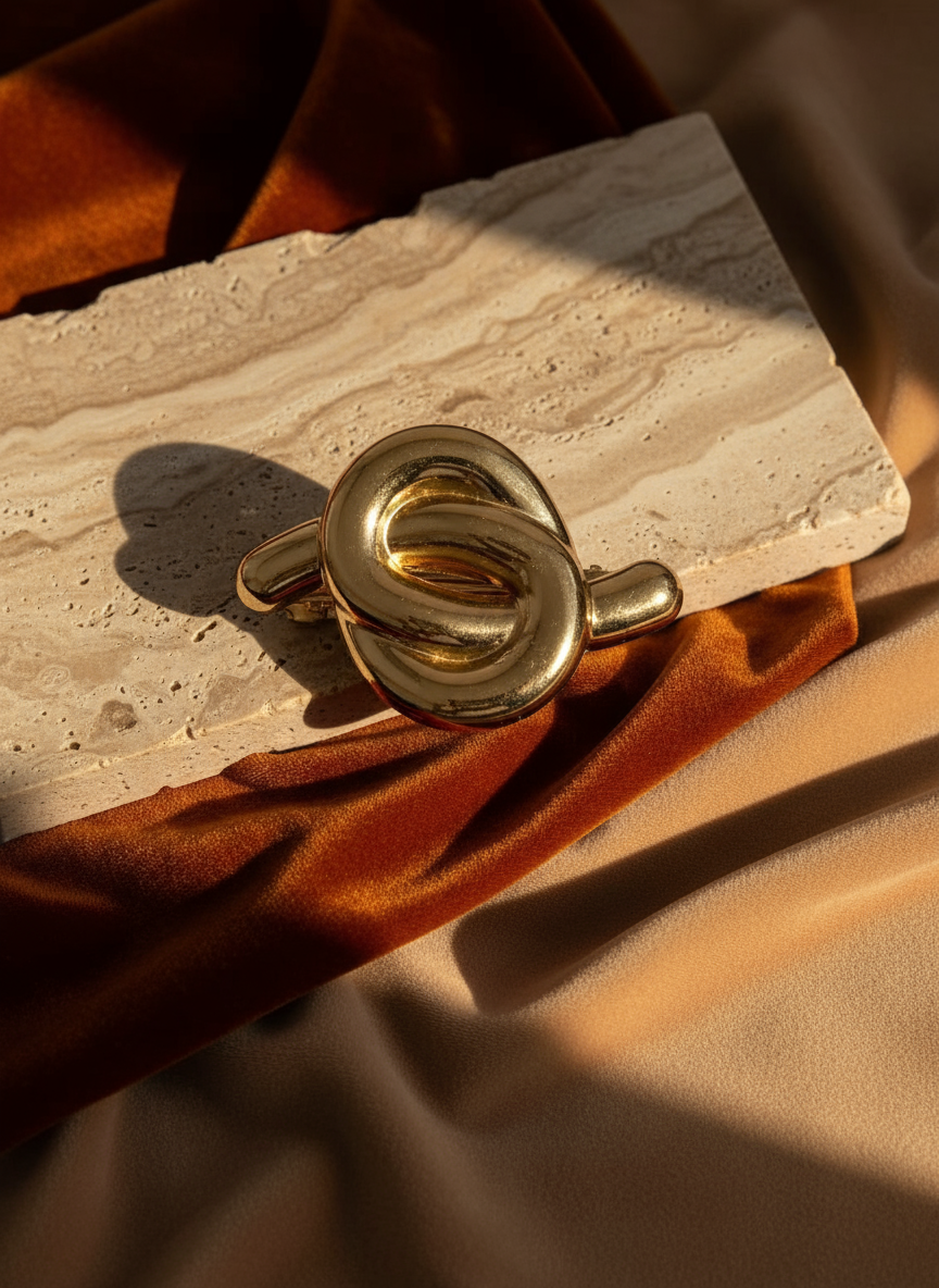 Knotted Dome Barrette