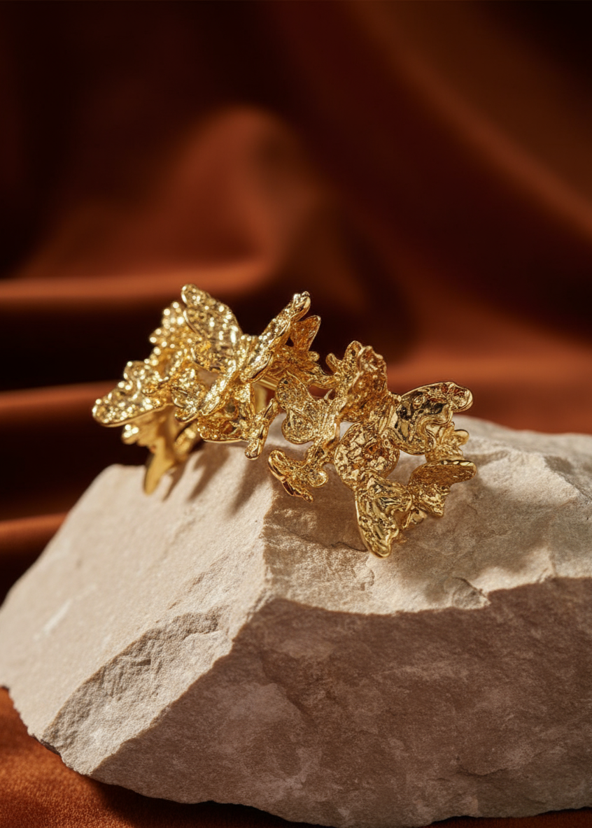 Butterfly Dusk Vine Cuff