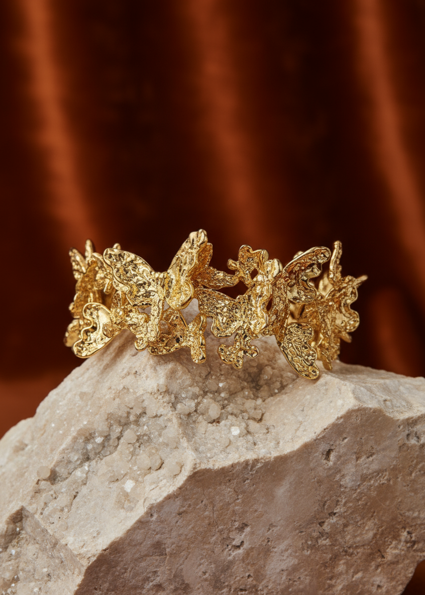 Butterfly Dusk Vine Cuff