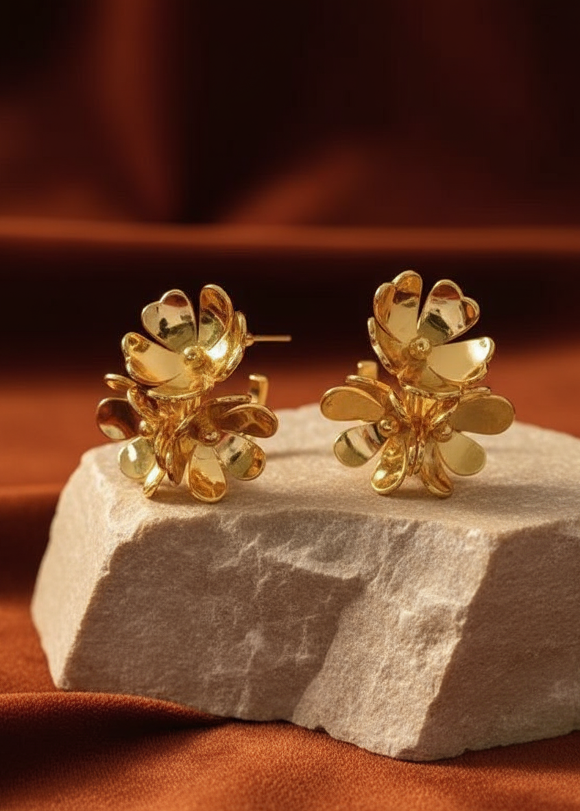 Bloom Arc Earrings