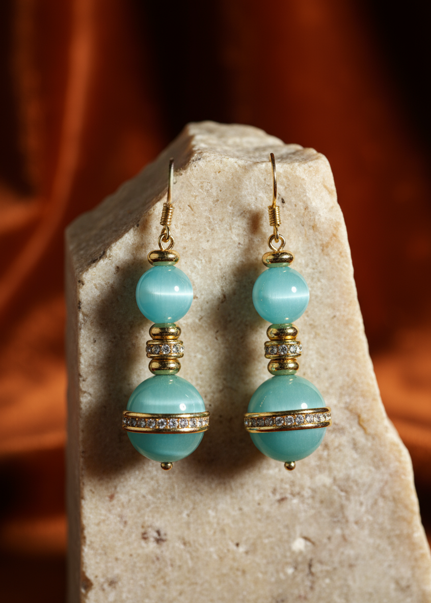 Celeste Cat-Eye Earrings