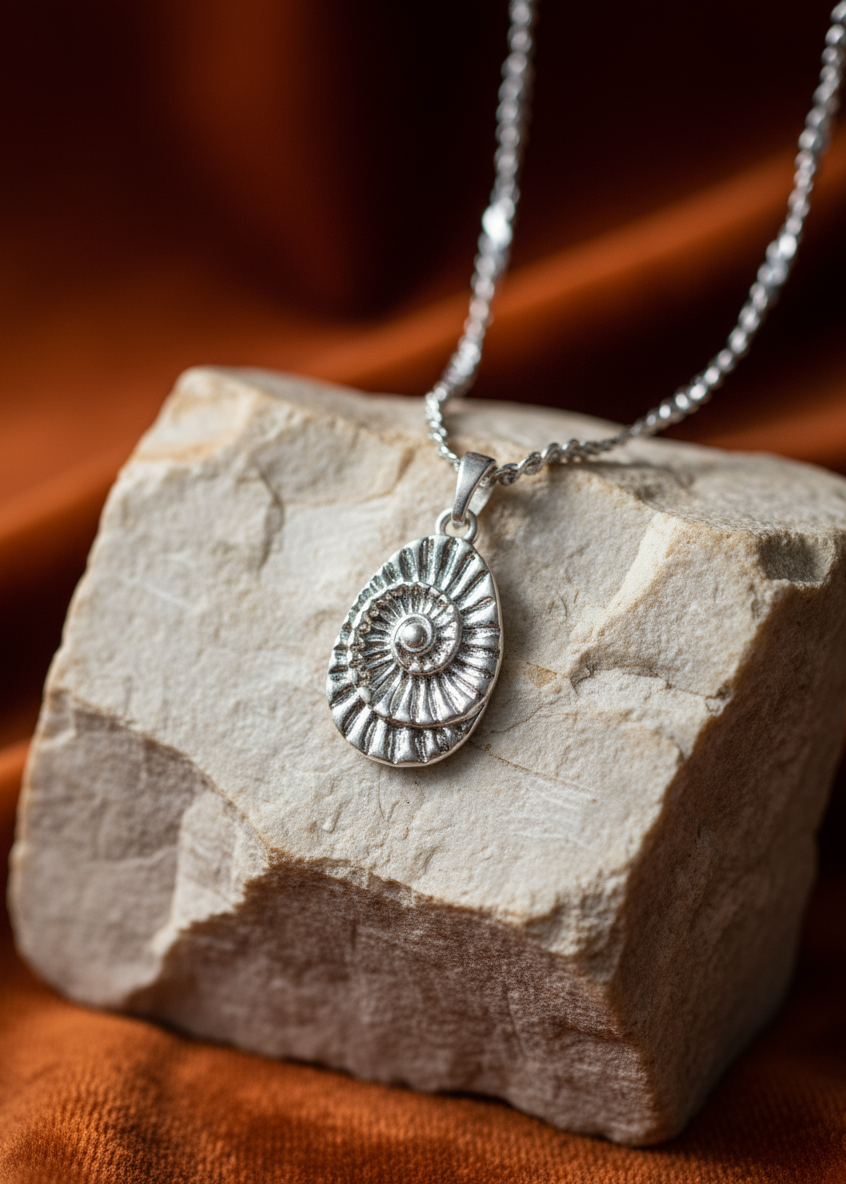 Maris Spiral Pendant