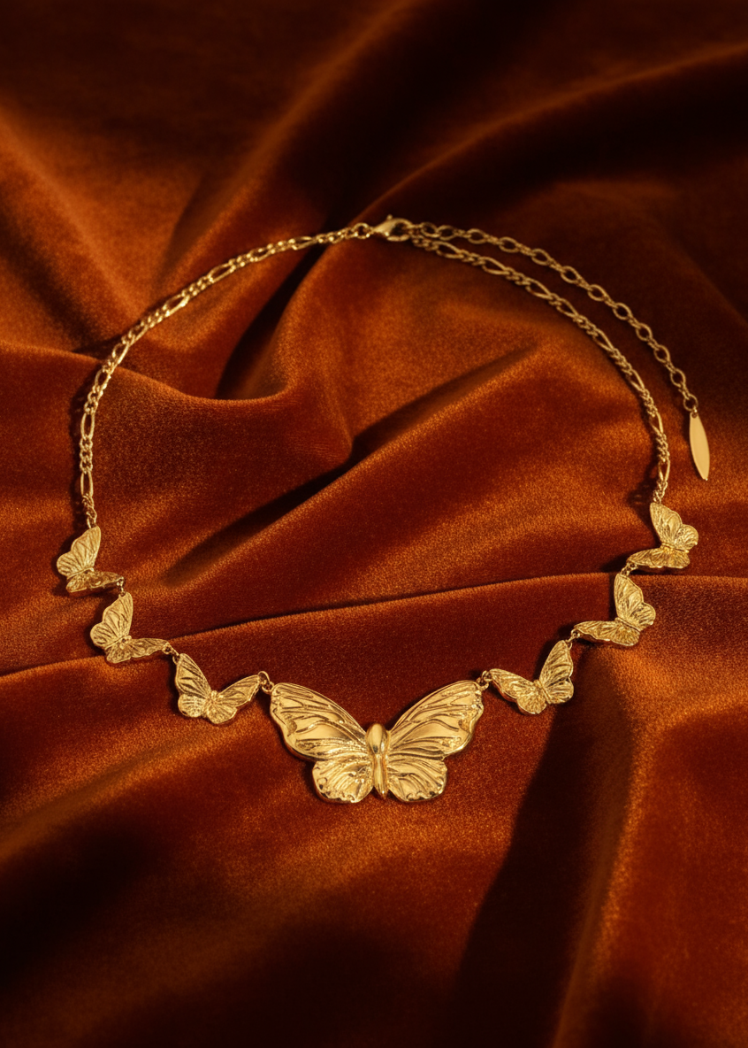 Butterfly Dusk Collar Nacklace